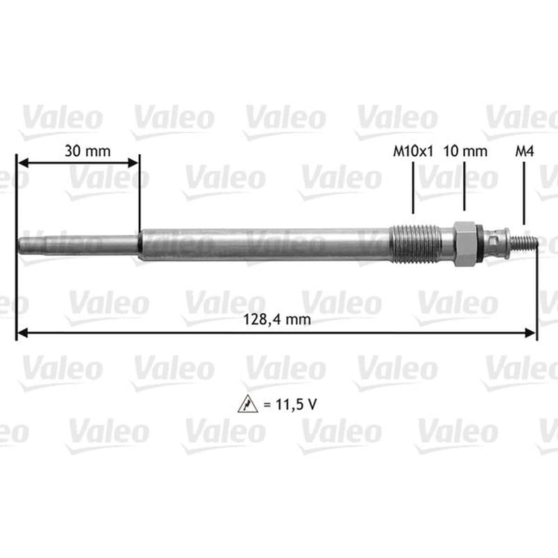 Valeo Diesel Engine Glow Plug 345179
