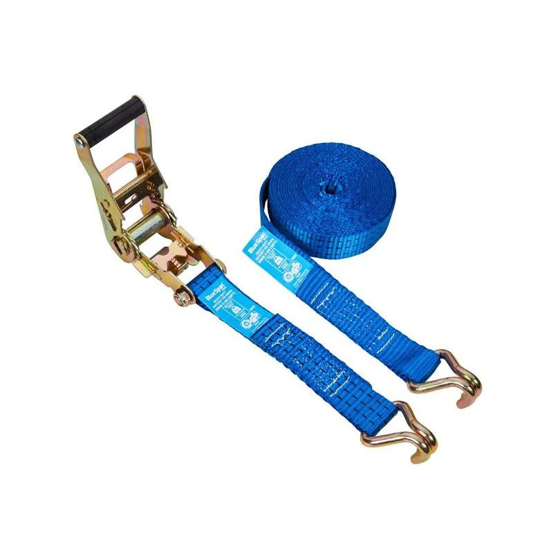 BlueSpot Tools Heavy-Duty Ratchet Tie Down 38mm x 6m - 45410