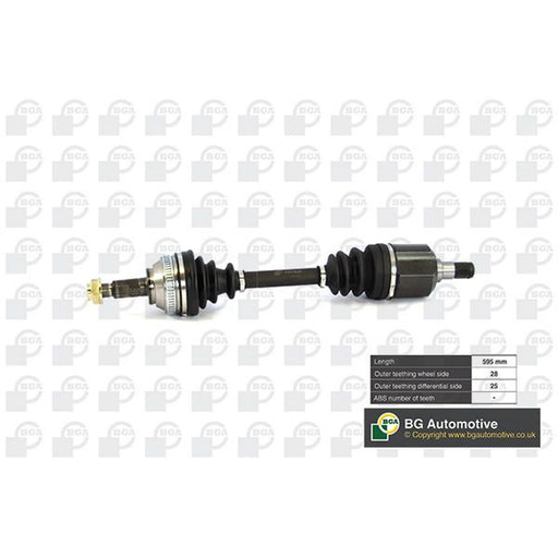 BGA CV Drive Shaft Driveshaft Front Right DS7513R