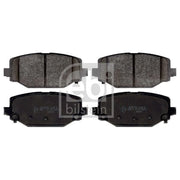 Febi Rear Brake Pad Set 116111