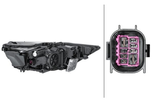Hella 1ZX 013 376-131 Headlight