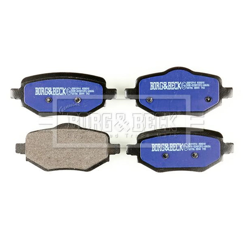 Borg & Beck 4 x Rear Brake Pad Set BBP2914