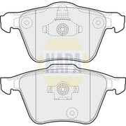 NAPA Front Brake Pad Set NBP1390