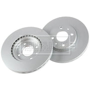 Borg & Beck 2 x Vented Front Brake Discs BBD5086