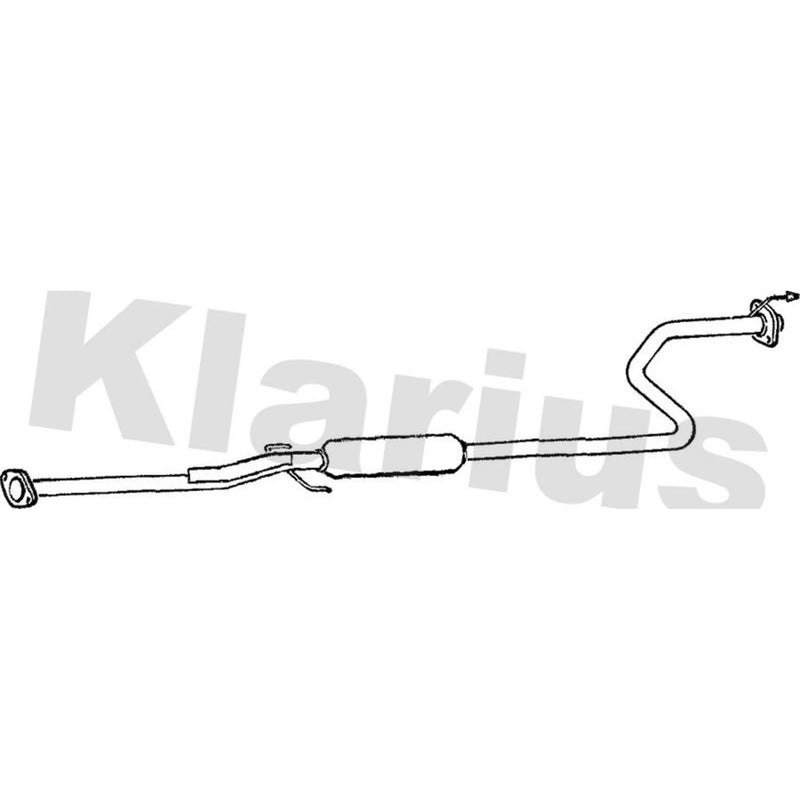 Klarius Box With Centre Pipe Centre HA240W