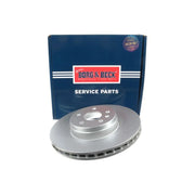 Borg & Beck 2 x Vented Front Brake Discs BBD6201S