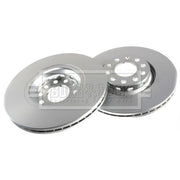 Borg & Beck 2 x Vented Front Brake Discs BBD4243