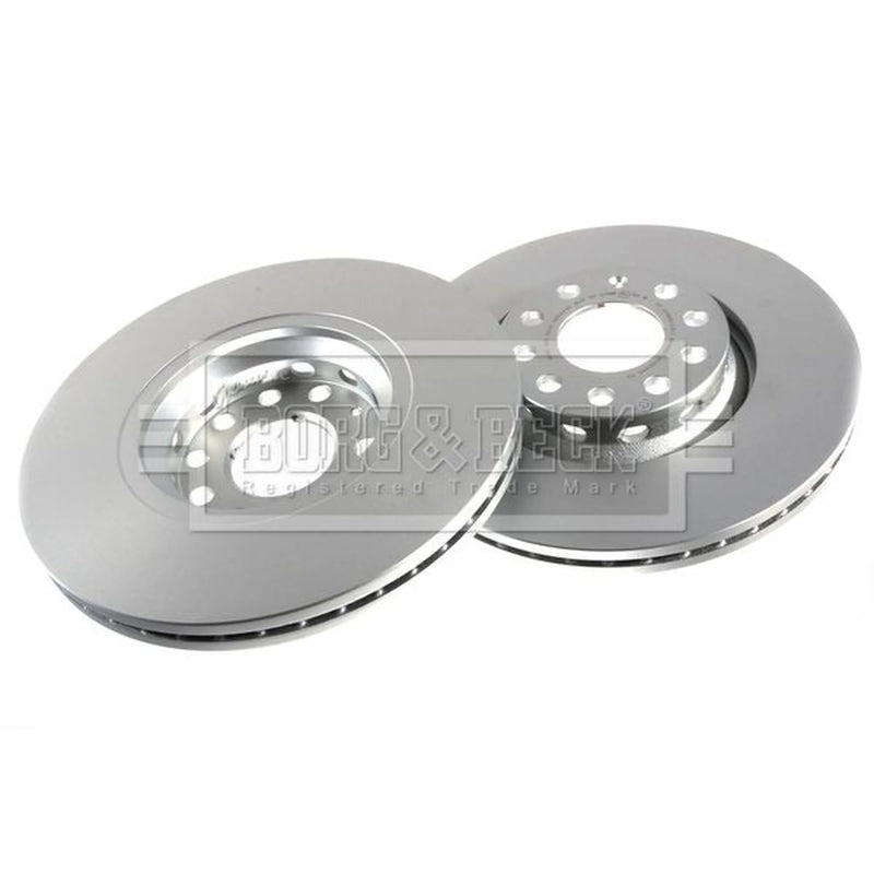 Borg & Beck 2 x Vented Front Brake Discs BBD4243