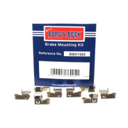 Borg & Beck Brake Pad Accessory Fitting Kit Rear BBK1585
