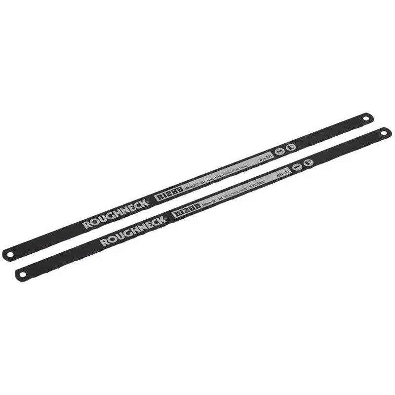 Roughneck R12HB Hacksaw Blades 300mm (12in) x 24 TPI Pack 2 - 34-371