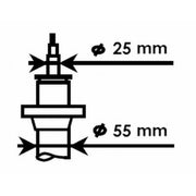 KYB Shock Absorber Damper Strut Front 325700