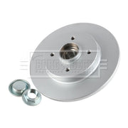 Borg & Beck 2 x Solid Rear Brake Discs BBD5842S