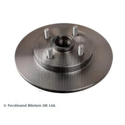Blue Print 2 x Solid Rear Brake Discs ADT343214