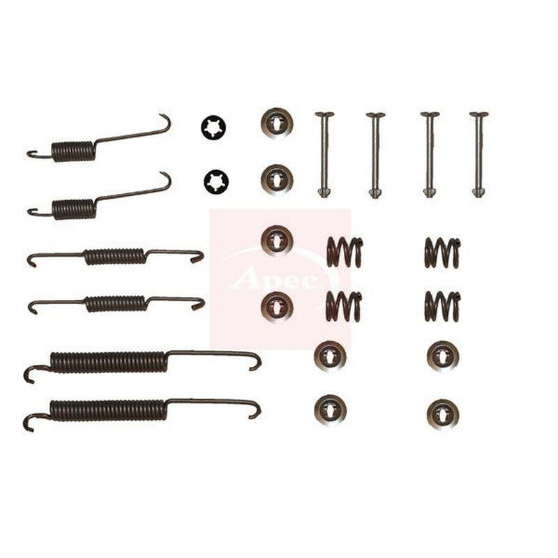 Apec Brake Shoe Accessory Kit Rear KIT637