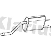 Klarius Box With Tail Pipe Rear GM747D