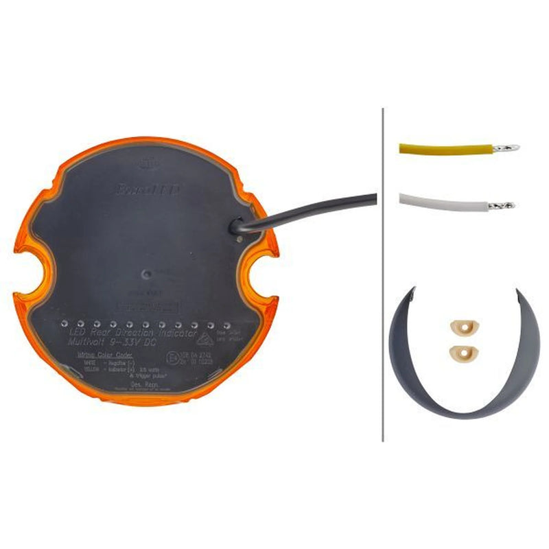 Hella Direction Indicator Light Rear 2BA 959 822-601