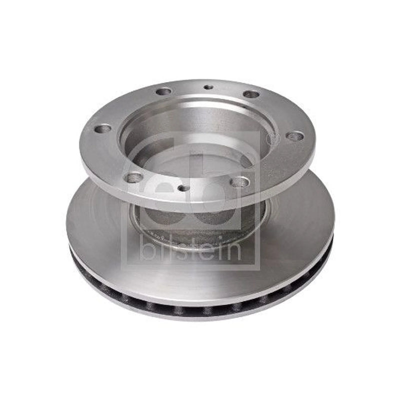 Febi 2 x Internally Vented Rear Brake Discs 17367