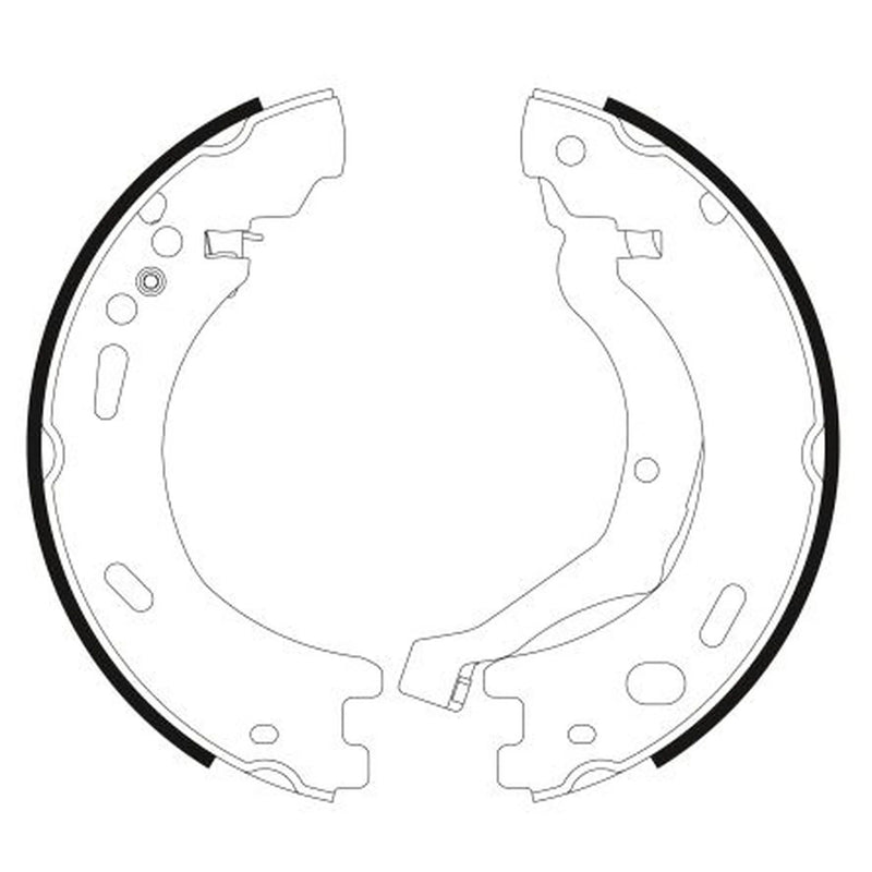 Mintex 4 x Parking Brake Shoe Set MFR712