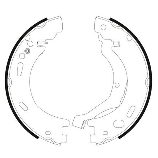 Mintex 4 x Parking Brake Shoe Set MFR712