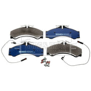 Borg & Beck 4 x Front Brake Pad Set BBP1589