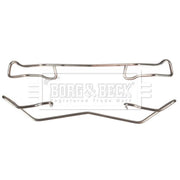 Borg & Beck Brake Pad Accessory Fitting Kit Front BBK1039