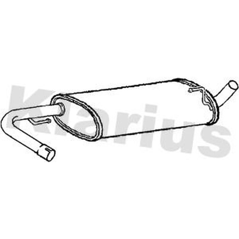 Klarius Box With Centre Pipe Centre DN683D