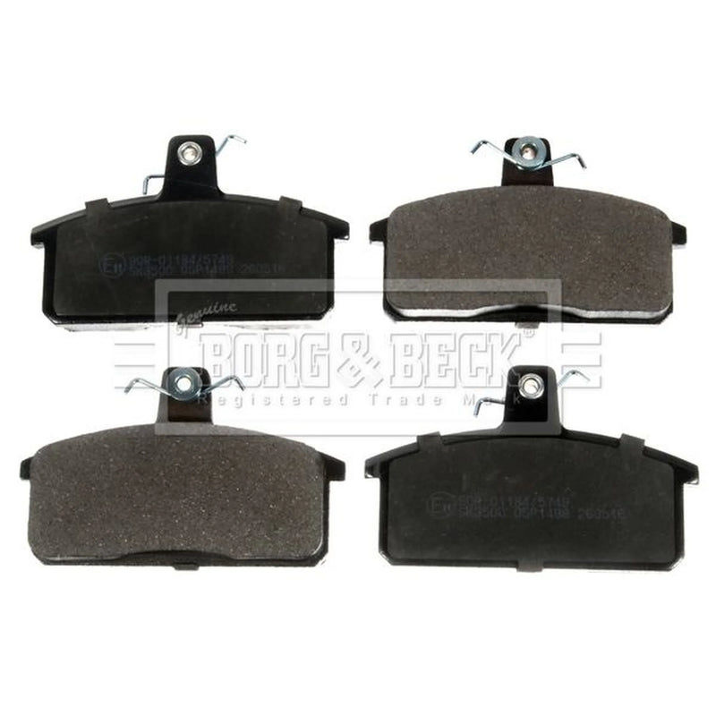 Borg & Beck 4 x Rear Brake Pad Set BBP2545