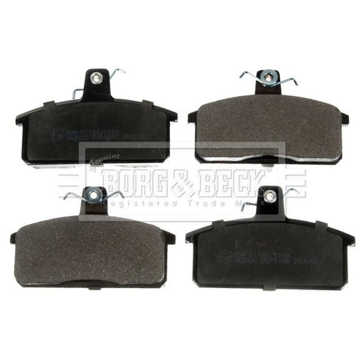 Borg & Beck 4 x Rear Brake Pad Set BBP2545