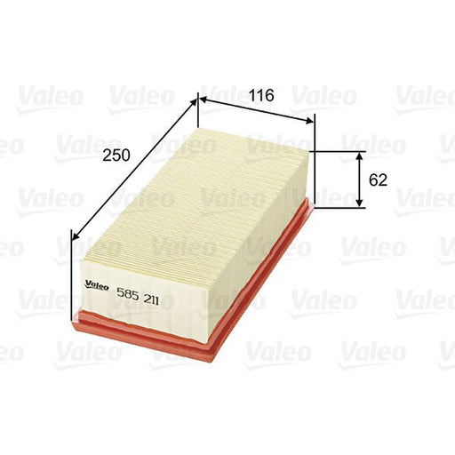 Valeo Engine Air Filter 585211
