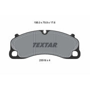 Textar Front Brake Pad Set 2551901