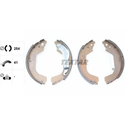 Textar Brake Shoe Set Axle Kit 91079100