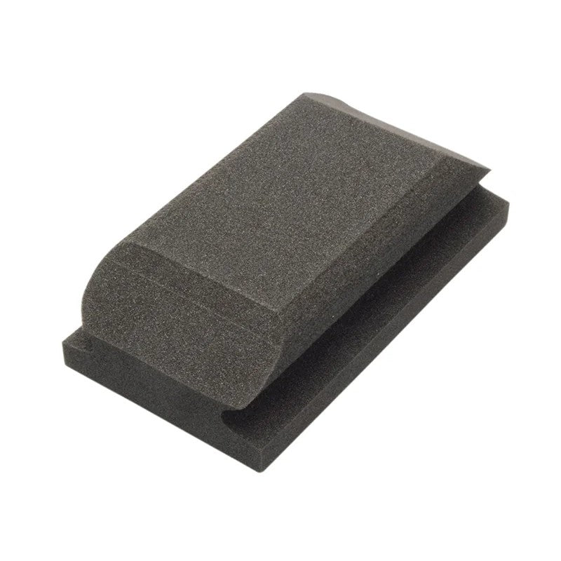 Flexipads World Class Hand Sanding Block Shaped Black 70 x 125mm - 56010
