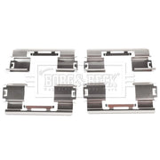 Borg & Beck Brake Pad Accessory Fitting Kit Front BBK1266
