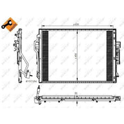 NRF Air Conditioning Condenser 350218
