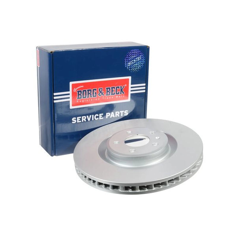 Borg & Beck 2 x Vented Front Brake Discs BBD6198S