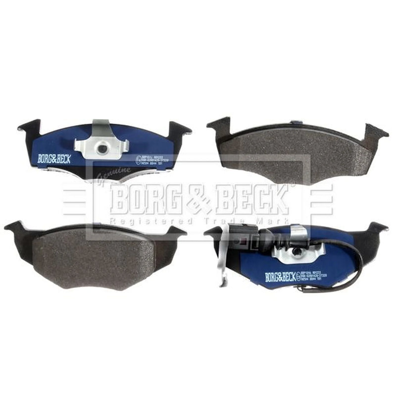 Borg & Beck 4 x Front Brake Pad Set BBP1846