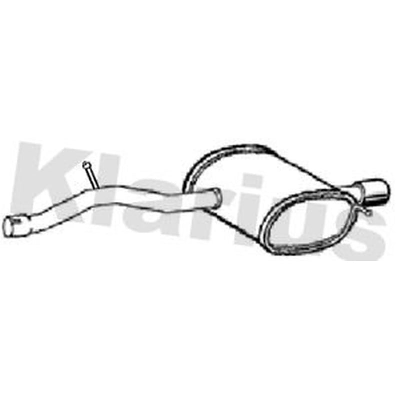 Klarius Box With Tail Pipe Rear BM581Q