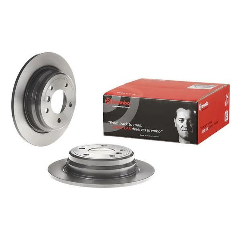 Brembo 2 x Solid Rear Brake Discs 08.6917.11