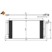 NRF Air Conditioning Condenser 350051