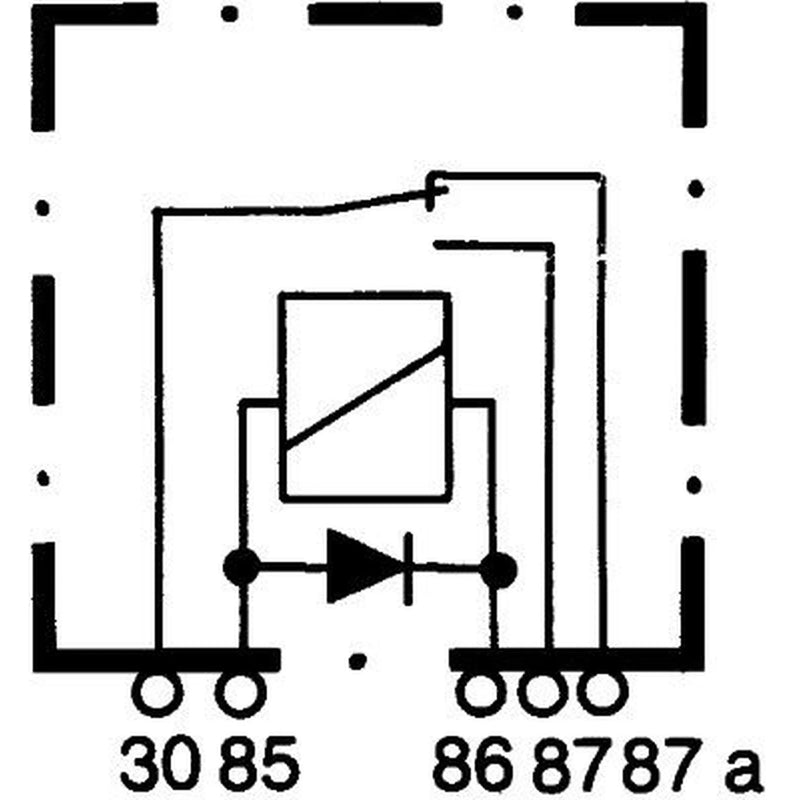 Hella Main Power Relay 4RD 007 794-041