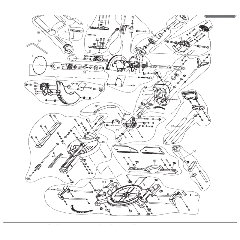 Draper Switch Trigger Assembly MPN YSMS305E-7A