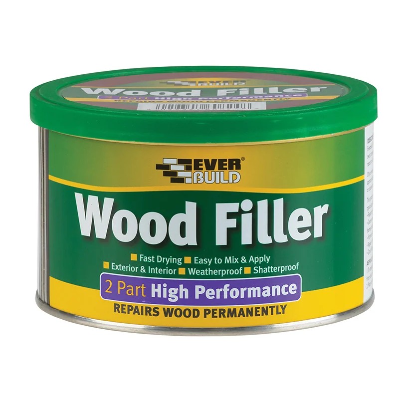 Everbuild Sika 2-Part High-Performance Wood Filler Redwood 500g - 481052