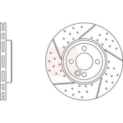 Apec 2 x Vented Front Brake Discs DSK3006