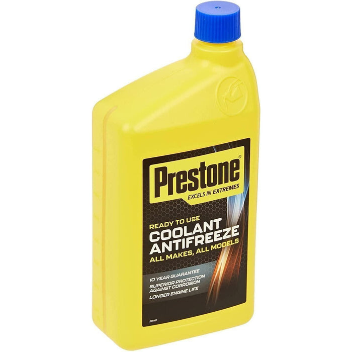 Prestone Coolant Antifreeze Ready to Use Universal Summer Winter -37°C 1 Litre Prestone  - Town Parts