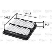 Valeo Engine Air Filter 585195