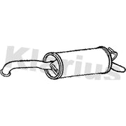 Klarius Box With Tail Pipe Rear TY668E