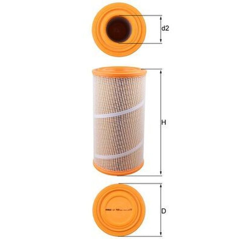 Mahle Engine Air Filter LX 7080
