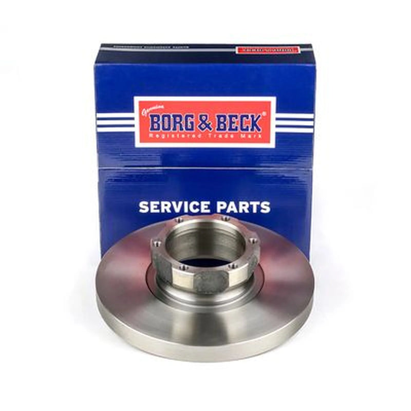 Borg & Beck 2 x Solid Front Brake Discs BBD32936