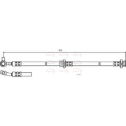 Apec Brake Hydraulic Hose Line Front Right HOS3576