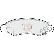 Apec Front Brake Pad Set PAD1094